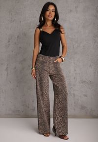 Renee - Czarne Body Na Ramiączkach z Metalicznymi Detalami Dreneva. Kolor: czarny. Długość rękawa: na ramiączkach #4