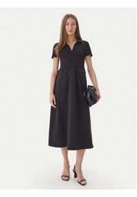 DKNY Sukienka codzienna DJ5D9139 Czarny Regular Fit. Okazja: na co dzień. Kolor: czarny. Materiał: syntetyk. Typ sukienki: proste. Styl: casual #5