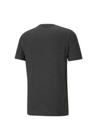 Koszulka treningowa męska Puma Essentials. Kolor: wielokolorowy, czarny, szary. Długość rękawa: krótki rękaw. Długość: krótkie