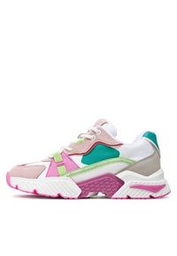 Guess Sneakersy FLGCA3 ELE12 Kolorowy. Materiał: skóra. Wzór: kolorowy #3