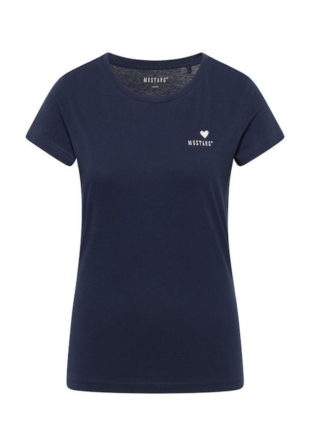 Damski T-Shirt Mustang Style Loa Navy Blazer 1016509 5324