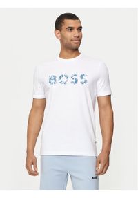 BOSS - Boss T-Shirt Te_Bossocean 50515997 Biały Regular Fit. Kolor: biały. Materiał: bawełna