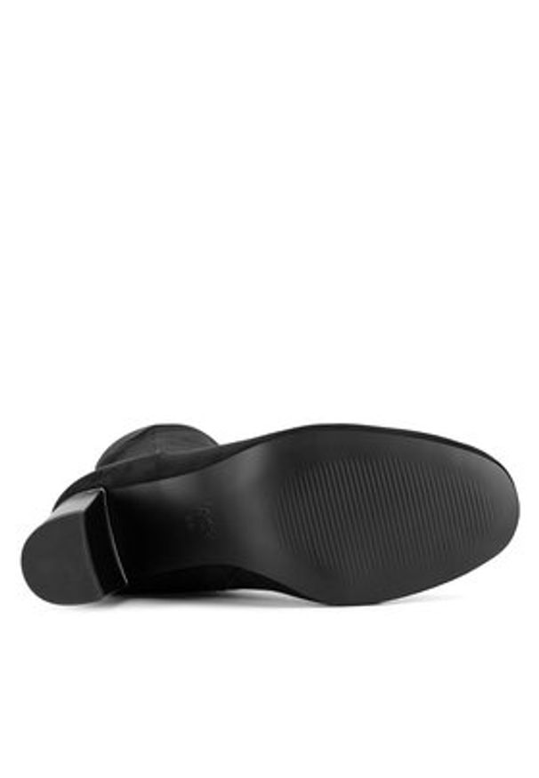 Jenny Fairy Kozaki WYL3883-1 Czarny. Kolor: czarny. Materiał: materiał