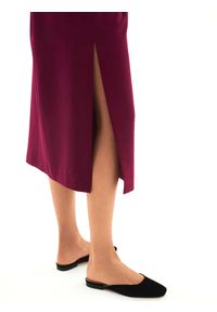 Kazar - Czarne klapki damskie. Kolor: czarny. Materiał: zamsz. Styl: elegancki, klasyczny #8