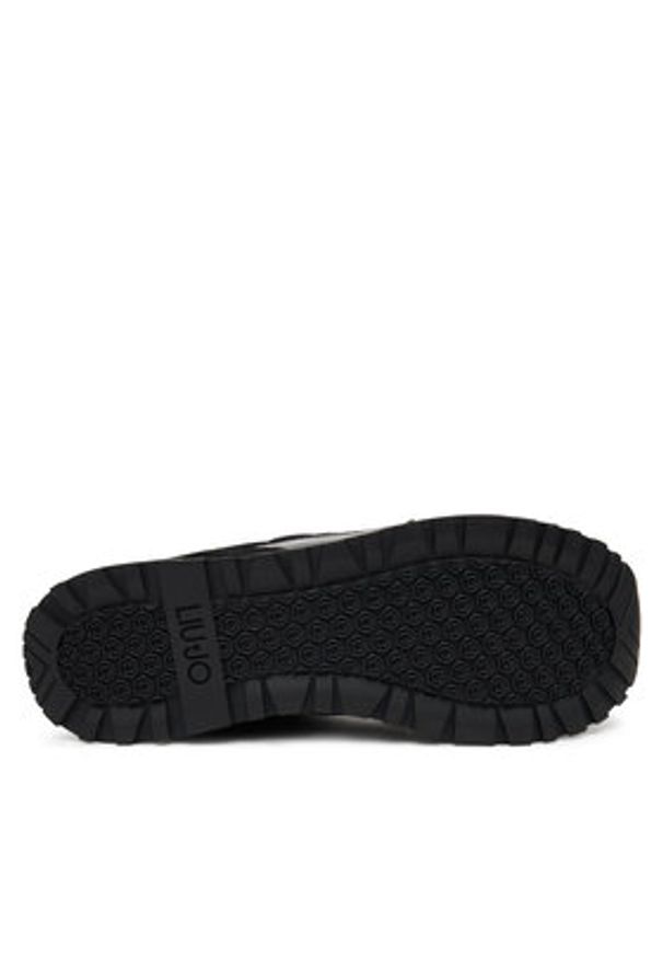 Liu Jo Sneakersy Maxi Wonder 91 BF5005 PX522 Czarny. Kolor: czarny. Materiał: zamsz, skóra