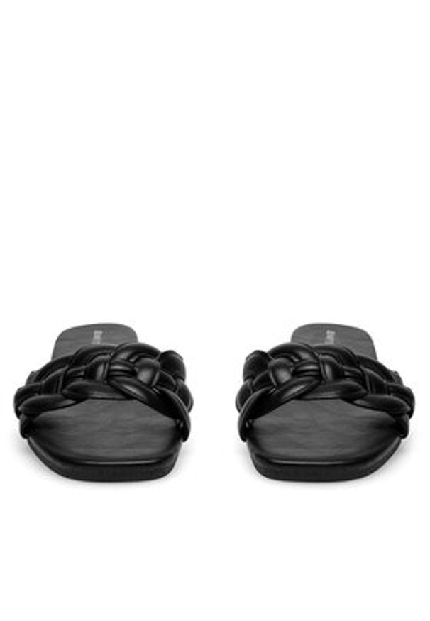 Jenny Fairy Klapki WFA2614-1 Czarny. Kolor: czarny. Materiał: materiał