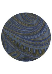 Krawat Męski - Angelo di Monti - Duży Wzór, Odcienie Niebieskiego. Kolor: wielokolorowy. Materiał: tkanina. Styl: elegancki, wizytowy #4