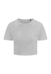 AWDIS - Top Damski / Damski Triblend Crop Top. Kolor: biały