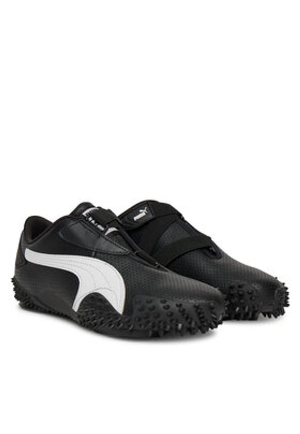 Puma Sneakersy Mostro Perforated Leather 397331 02 Czarny. Kolor: czarny. Materiał: skóra