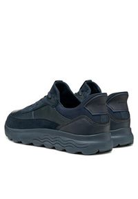 Geox Sneakersy U Spherica Plus U56MPA 08522 C4002 Granatowy. Kolor: niebieski. Materiał: zamsz, skóra #5