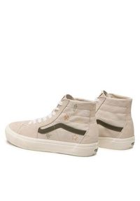 Vans Tenisówki Sk8-Hi Tapered VN0005UMBLP1 Beżowy. Kolor: beżowy. Materiał: skóra, zamsz #6