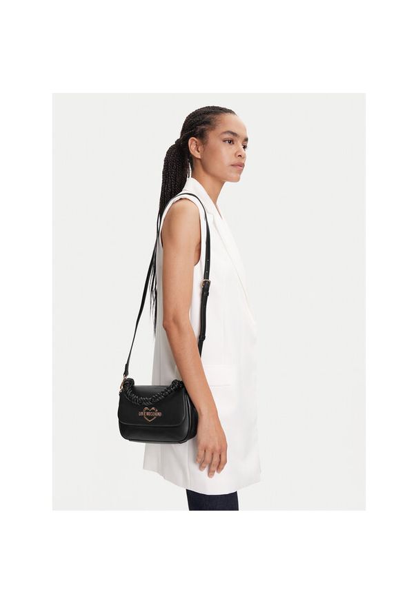 Love Moschino - Torebka LOVE MOSCHINO. Kolor: czarny