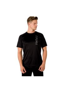 Puma - Koszulka fitness męska PUMA Fit Tee. Kolor: wielokolorowy, szary, czarny. Sport: fitness