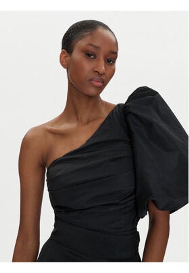 Pinko - PINKO Bluzka Magnanina 104826 Y3LE Czarny Regular Fit. Kolor: czarny. Materiał: syntetyk