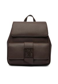 Armani Exchange Plecak XW002591 AF11902 U6018 Brązowy. Kolor: brązowy. Materiał: skóra #5