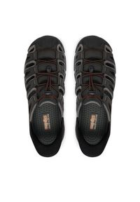 skechers - Skechers Sandały Tresmen 205187/BLK Czarny. Kolor: czarny. Materiał: skóra #2