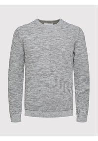 Selected Homme Sweter Vince 16059390 Szary Regular Fit. Kolor: szary. Materiał: bawełna #4