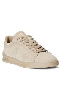 Polo Ralph Lauren Sneakersy Hrt Ct Ii 809877601001 Beżowy. Kolor: beżowy. Materiał: zamsz, skóra #5