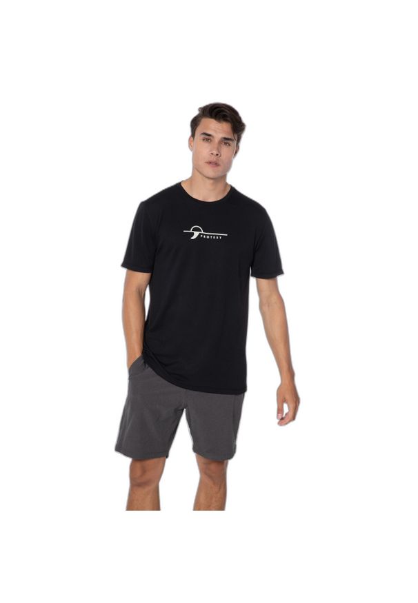 Koszulka Protest Prtarmann. Kolor: czarny. Sport: turystyka piesza