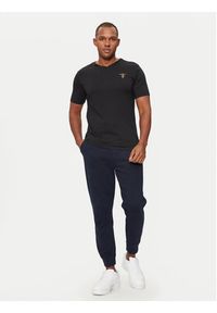 Aeronautica Militare T-Shirt AM1UTI002 Czarny Regular Fit. Kolor: czarny. Materiał: bawełna #4