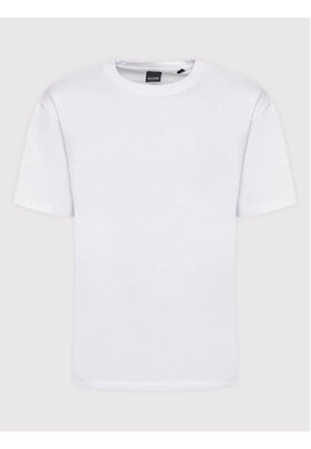Only & Sons T-Shirt Fred 22022532 Biały Relaxed Fit. Kolor: biały. Materiał: bawełna