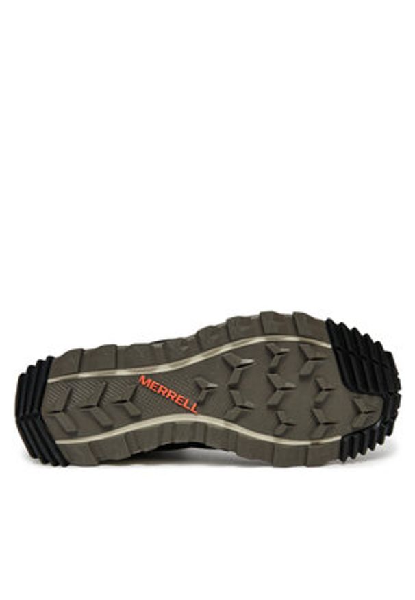 Merrell Trapery Wildwood Mid Ltr Wp J068027 Czarny. Kolor: czarny. Materiał: zamsz, skóra