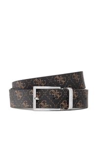 Guess Pasek Męski Vezzola Belt BM7541 LEA35 Brązowy. Kolor: brązowy. Materiał: skóra