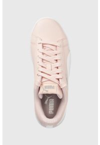 Puma sneakersy dziecięce 373600.G kolor różowy. Nosek buta: okrągły. Zapięcie: sznurówki. Kolor: różowy. Materiał: guma #2