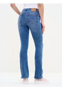 Big-Star - Spodnie jeans damskie Adela Bootcut 308. Kolor: niebieski #4