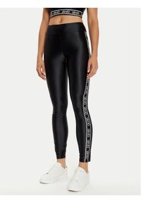 Liu Jo Sport Legginsy TF4192 J4726 Czarny Slim Fit. Kolor: czarny. Materiał: syntetyk. Styl: sportowy