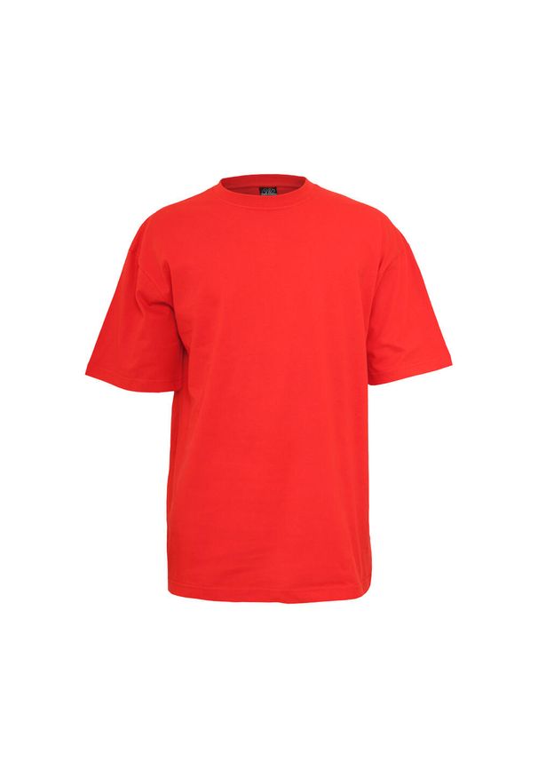 Urban Classics - Koszulka Urban Classic basic tall. Kolor: czerwony. Materiał: bawełna