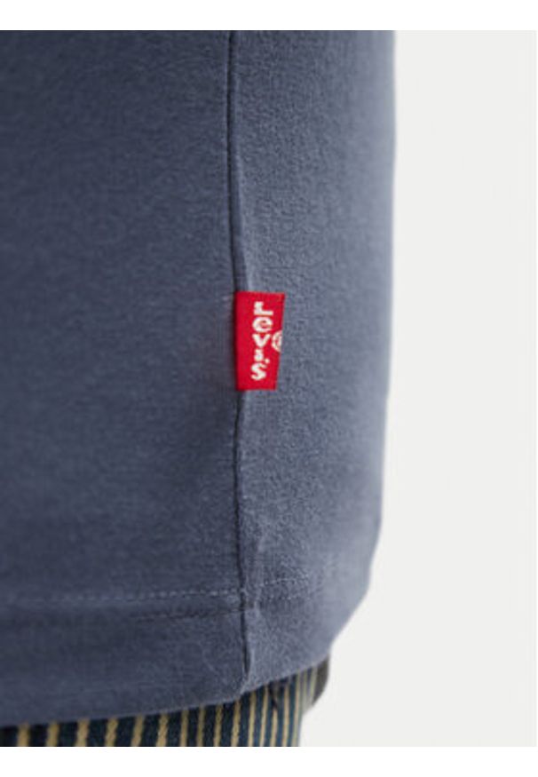 Levi's® T-Shirt Classic 22491-1812 Niebieski Standard Fit. Kolor: niebieski. Materiał: bawełna