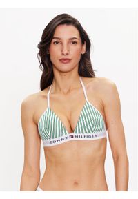 TOMMY HILFIGER - Tommy Hilfiger Góra od bikini UW0UW04559 Kolorowy. Materiał: syntetyk. Wzór: kolorowy