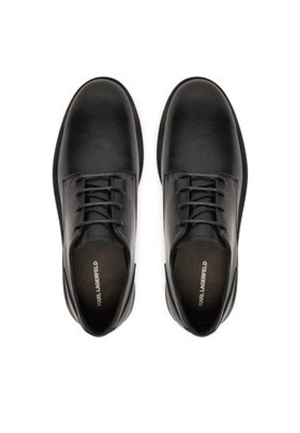 Karl Lagerfeld - KARL LAGERFELD Półbuty KL12225 Czarny. Kolor: czarny. Materiał: skóra