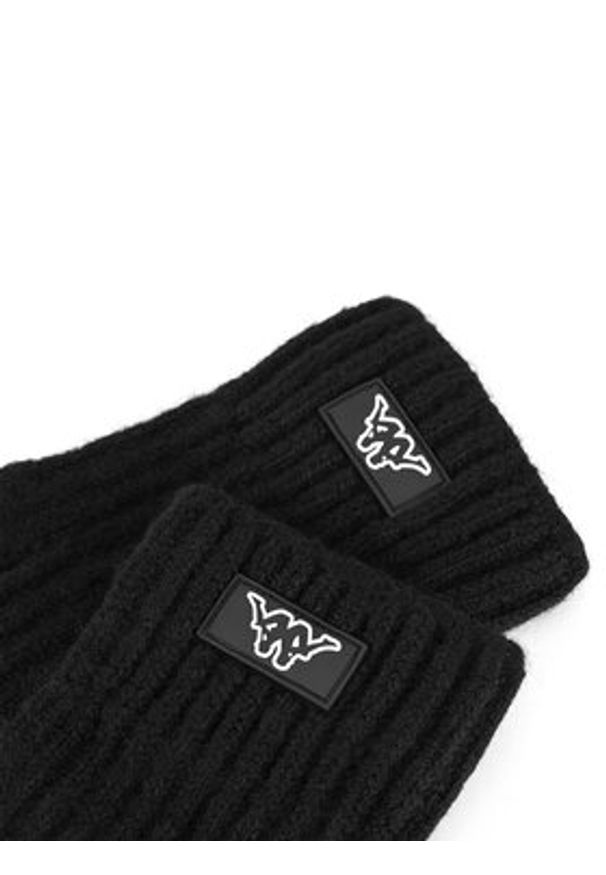 Kappa Rękawiczki CEO-KAP-U6-002-AW25 Czarny. Kolor: czarny. Materiał: poliester, materiał