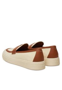 Giuseppe Zanotti - GIUSEPPE ZANOTTI Mokasyny RM50025 Écru. Materiał: materiał