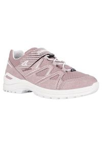 Buty do chodzenia dla dzieci Lowa Innox Evo Gtx Low. Kolor: różowy. Materiał: materiał, syntetyk. Szerokość cholewki: normalna. Sport: turystyka piesza