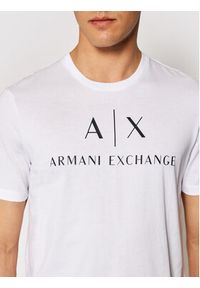 Armani Exchange T-Shirt 8NZTCJ Z8H4Z 1100 Biały Slim Fit. Kolor: biały. Materiał: bawełna #3