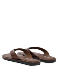 Karl Lagerfeld - KARL LAGERFELD Japonki Kastor IV KL70206C Brązowy. Kolor: brązowy. Materiał: skóra #2