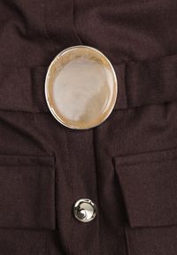 Born2be - Brązowa Elegancka Sukienka z Wiskozą i Lnem Zdobiona Paskiem z Aplikacją Pimeine. Okazja: do pracy, na co dzień. Kolor: brązowy. Materiał: wiskoza, len. Wzór: aplikacja. Sezon: lato. Typ sukienki: proste. Styl: elegancki #6