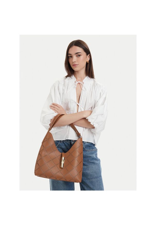 Torebka Furla. Kolor: brązowy