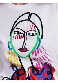 Desigual T-Shirt Misuri 25SWTKA9 Biały Regular Fit. Kolor: biały. Materiał: bawełna #3