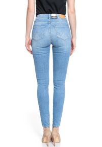 Wrangler - WRANGLER SKINNY HIGH RISE DAMSKIE SPODNIE JEANSOWE INDIGO BEACHES W27HGU241 112128082 #2