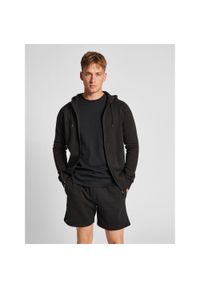 Bluza z kapturem i zamkiem błyskawicznym Hummel Red Classic. Typ kołnierza: kaptur. Kolor: czarny. Sport: fitness