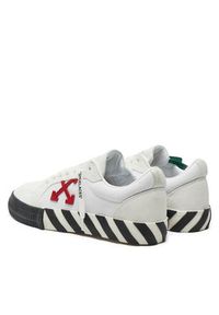 OFF-WHITE - Off-White Sneakersy OMIA085S22LEA0010125 Biały. Kolor: biały. Materiał: zamsz, skóra #7