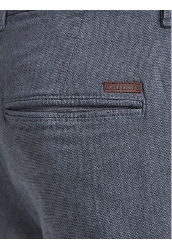 Jack & Jones - Jack&Jones Szorty materiałowe Kenso 12183665 Granatowy Regular Fit. Kolor: niebieski. Materiał: bawełna, materiał