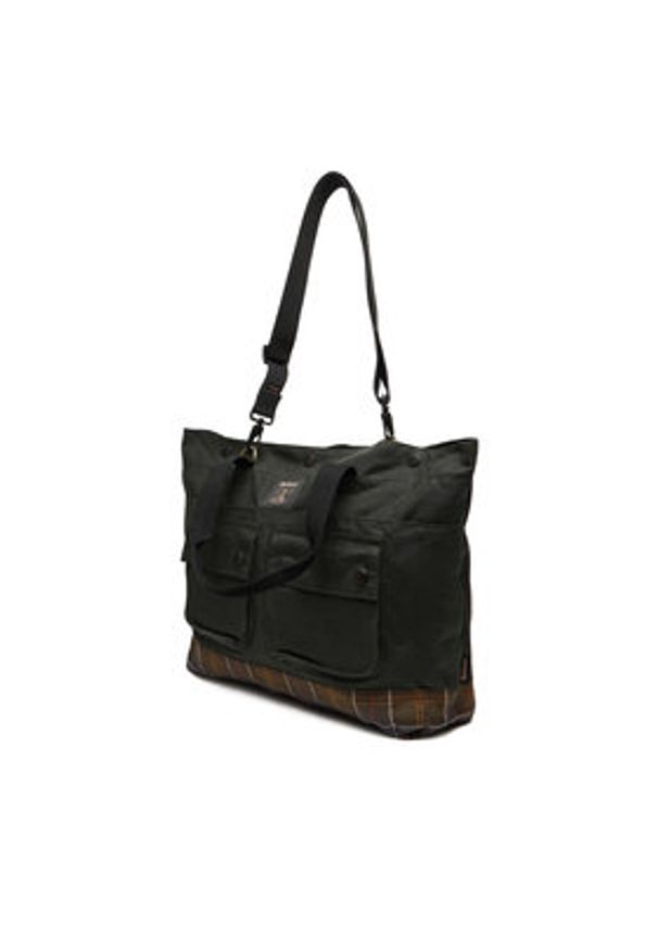 Barbour Torba Field Wax UBA0750SG91 Zielony. Kolor: zielony. Materiał: materiał