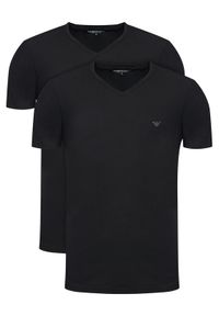Emporio Armani Underwear Komplet t-shirtów EM000392 AF14132 MC005 Czarny Regular Fit. Kolor: czarny. Materiał: bawełna #1