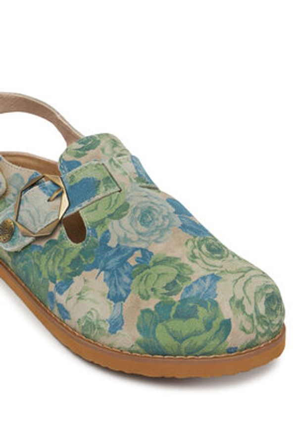 Laura Vita Sandały Brownieo 11 Kolorowy. Materiał: skóra. Wzór: kolorowy