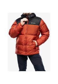 columbia - Kurtka ocieplana męska Columbia Puffect Hooded Jacket. Kolor: czerwony